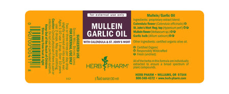 Herb Pharm Mullein Garlic 1oz-[HealthWay]