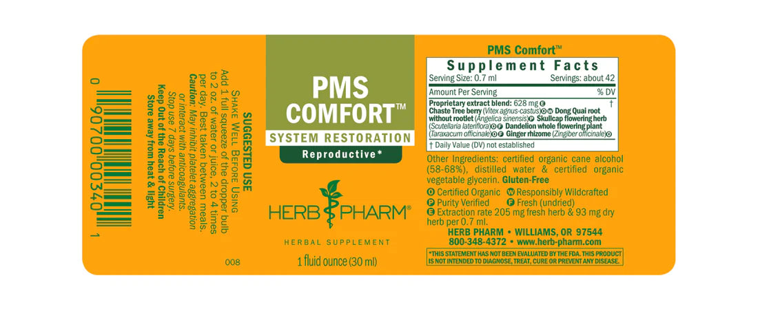 Herb Pharm PMS Comfort 1oz-[HealthWay]