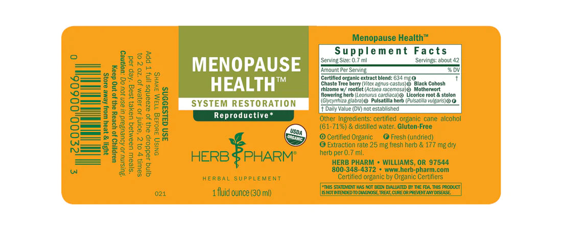 Herb Pharm Menopause Health 1oz-[HealthWay]