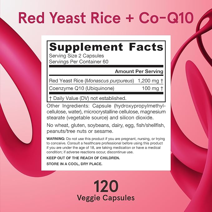 Jarrow Red Yeast Rice+Q10 120cp