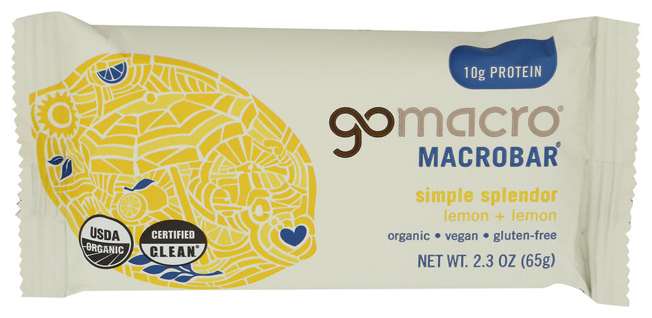 GoMacro Bar Lemon 2oz