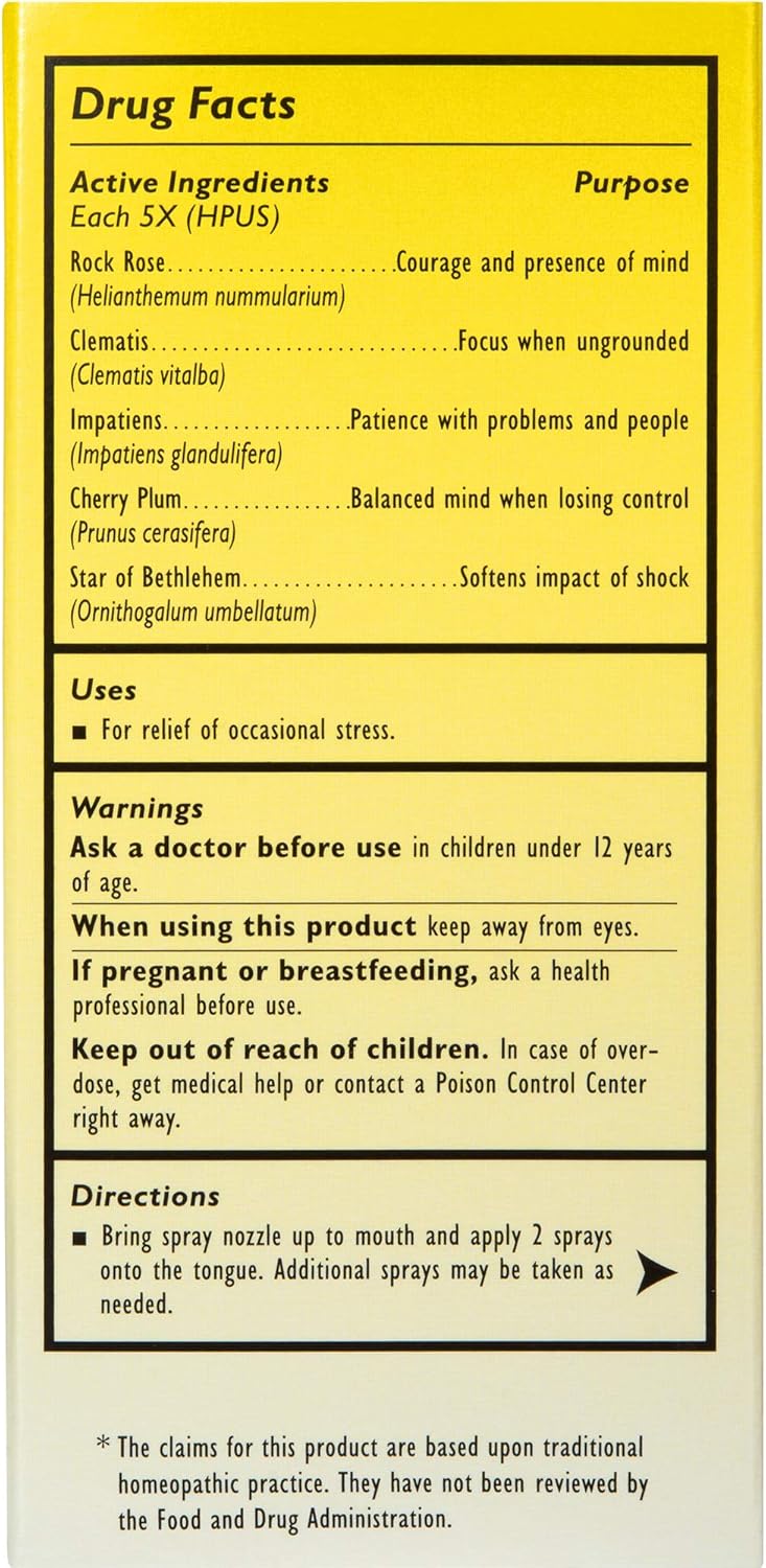 Rescue Remedy Side Panel HealthWay
