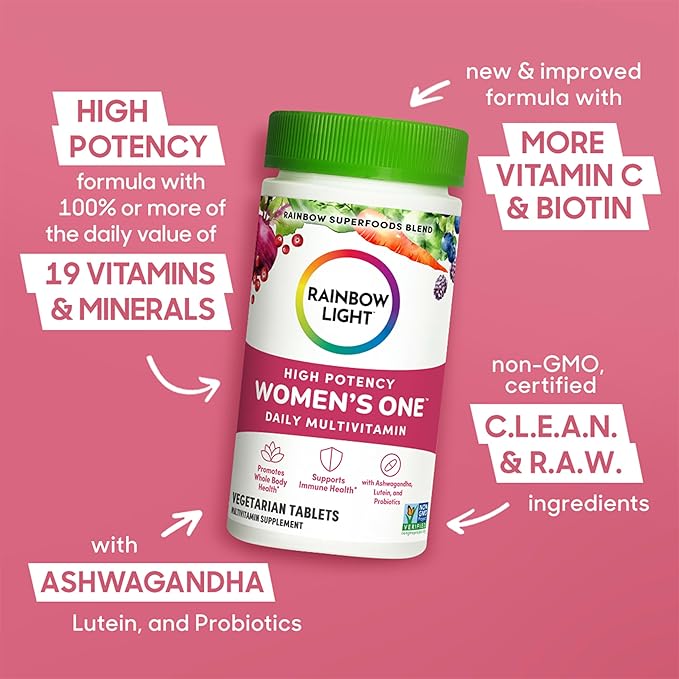 Women's Multi - Rainbow Light Women's One Multivitamin