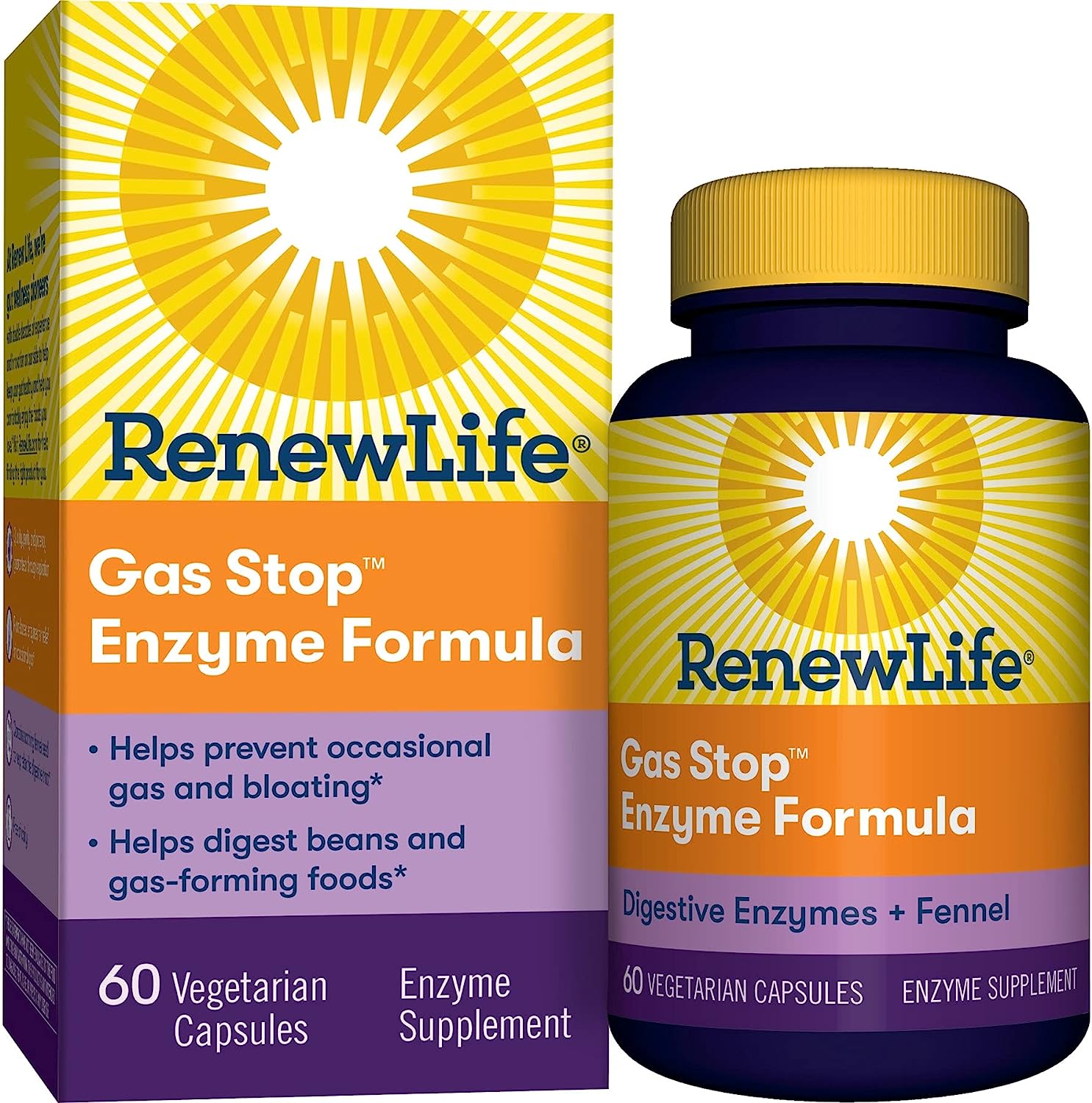 Renew Life Gas Stop 60cp-[HealthWay]