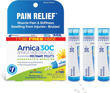 Front Label Boiron Arnica 30C 3pk | Healthway