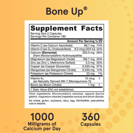 Jarrow Bone Up 360cp-[HealthWay]