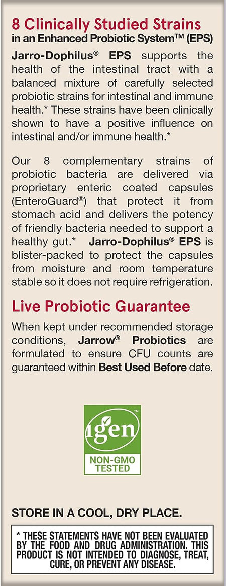 Jarrow Dophilus EPS 60cp-[HealthWay]