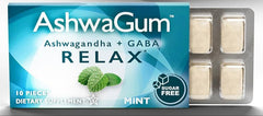 AshwaGum Relax Mint 10pk