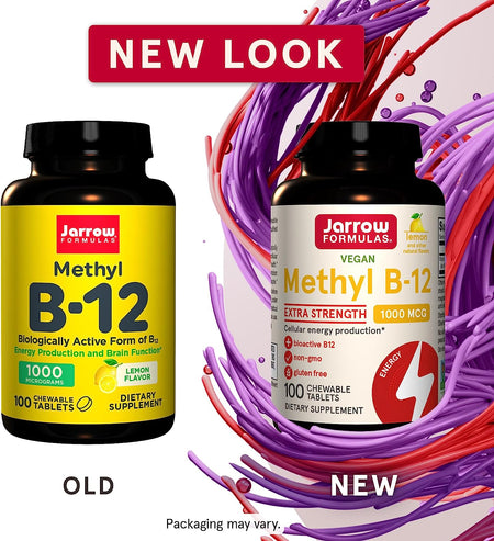 Jarrow Methyl B-12 1000mcg 100lz-[HealthWay]