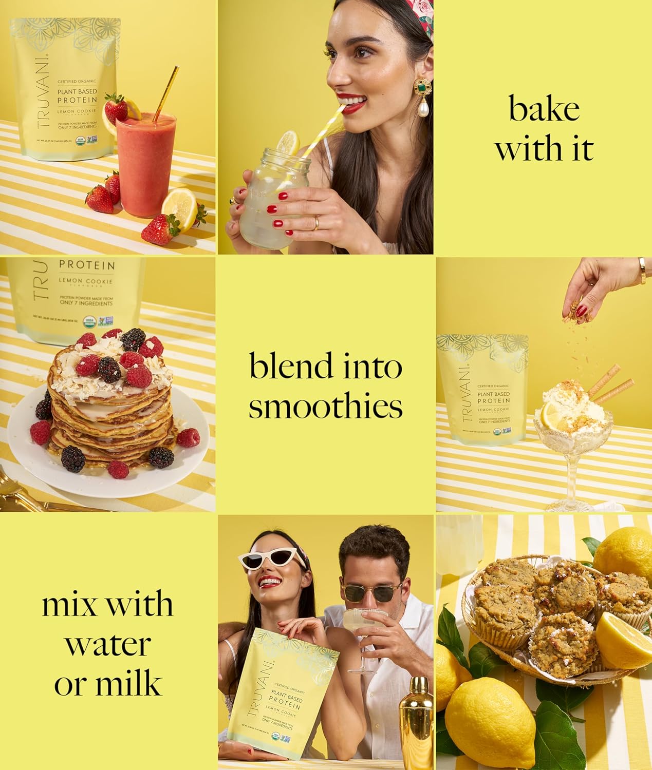 Truvani Protein Lemon Cookie 23oz