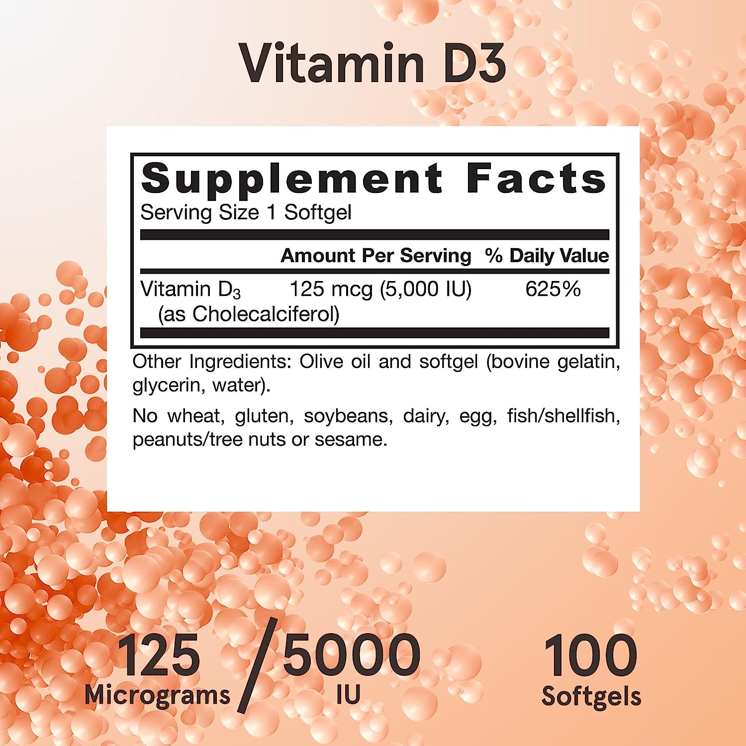 Jarrow D3 5000iu 100sg-[HealthWay]