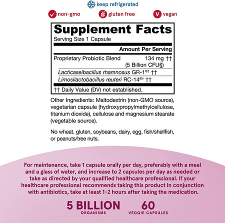 Jarrow FemDophilus 60ct-[HealthWay]