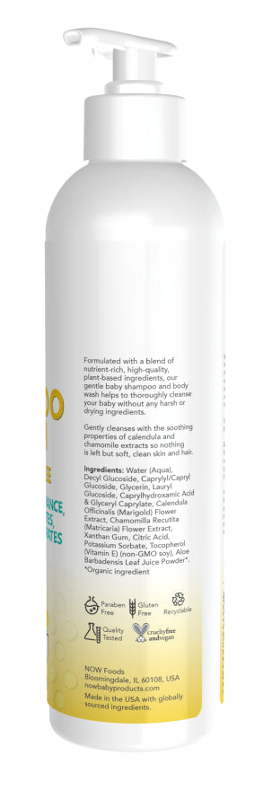 Now Baby Shampoo 8z FF-[HealthWay]