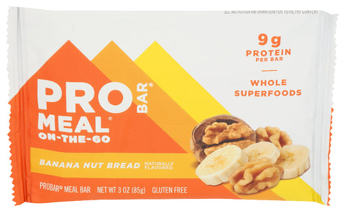 Probar Meal Bar Banana Nut Bread 3oz
