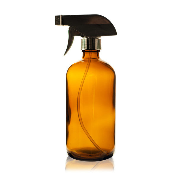 Amber Glass Spray Bottle 16oz | Healthway