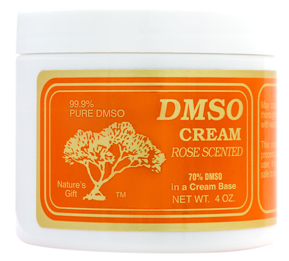 Body Care - DMSO Cream Rose Scented 4oz
