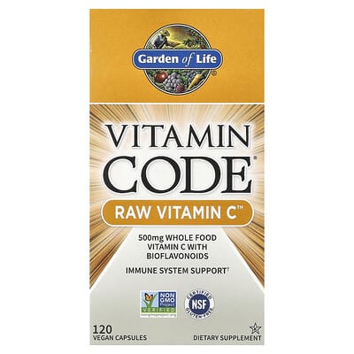Garden of Life Vitamin Code Vitamin C 120cp