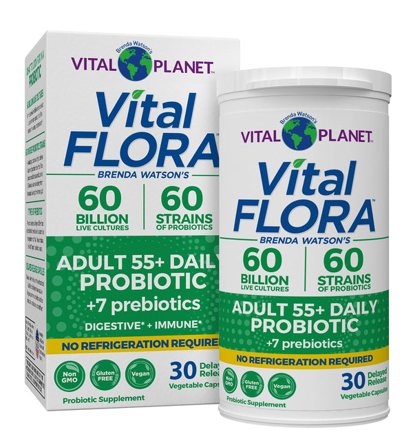 Vital Flora Adult 55+ Probiotic 60B 30cp