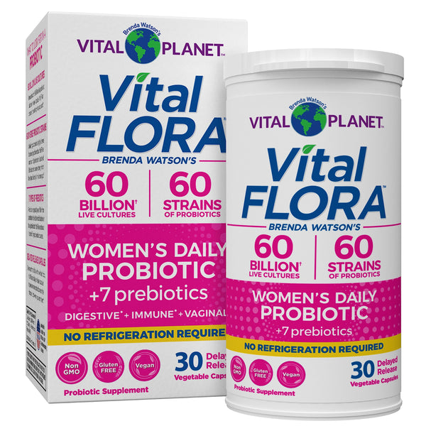 Vital Flora Womens Daily Probiotic 60B 30cp