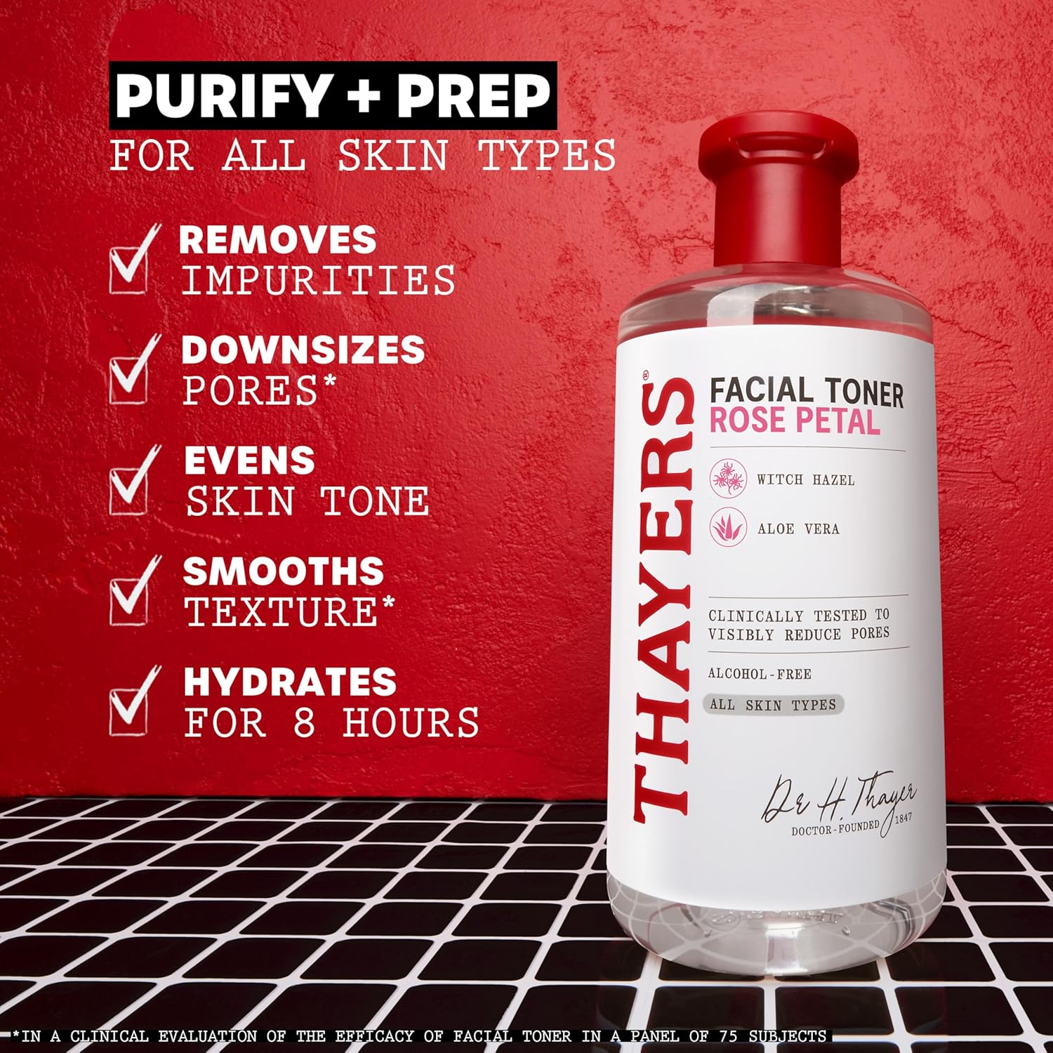 Thayers Witch Hazel Toner Rose Petal 12oz