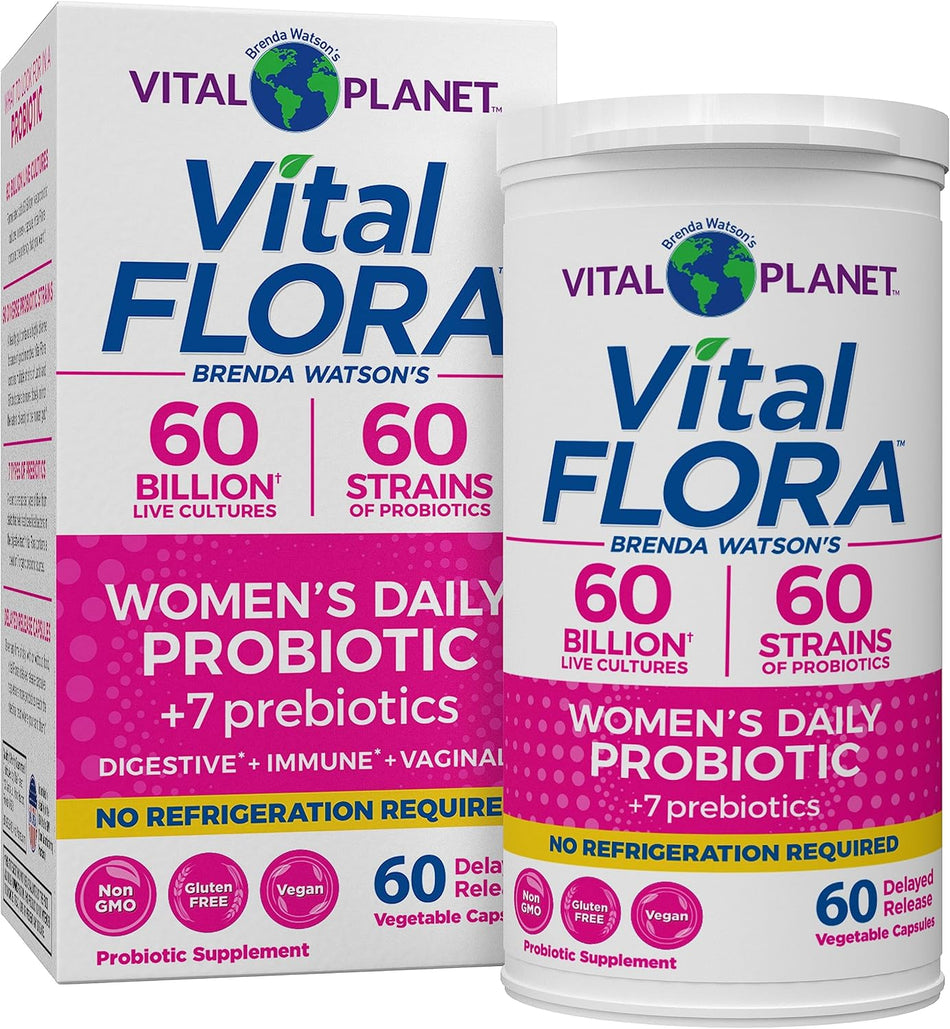 Vital Flora Womens Daily Probiotic 60B 60cp