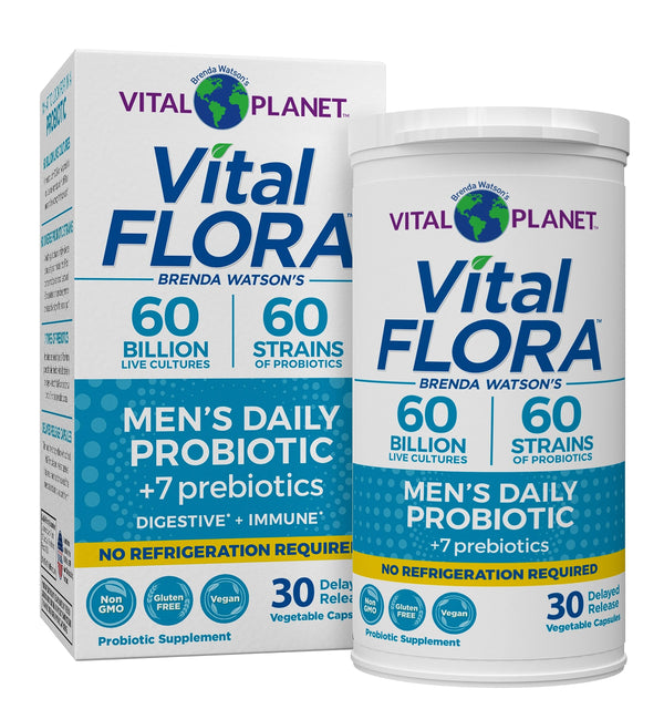 Vital Flora Mens Daily Probiotic 60B 30cp