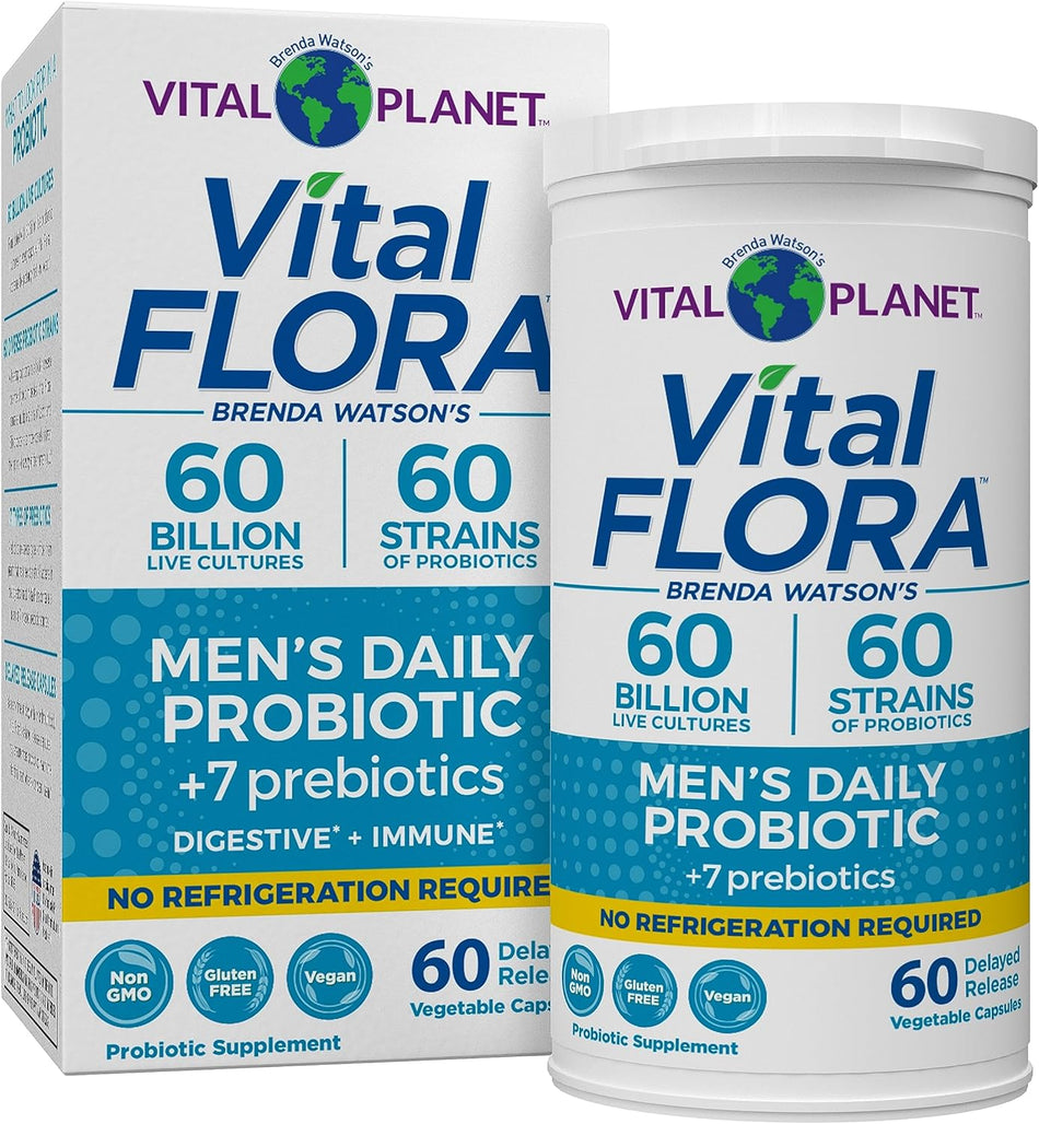 Vital Flora Mens 55 Probiotic 60B 60cp