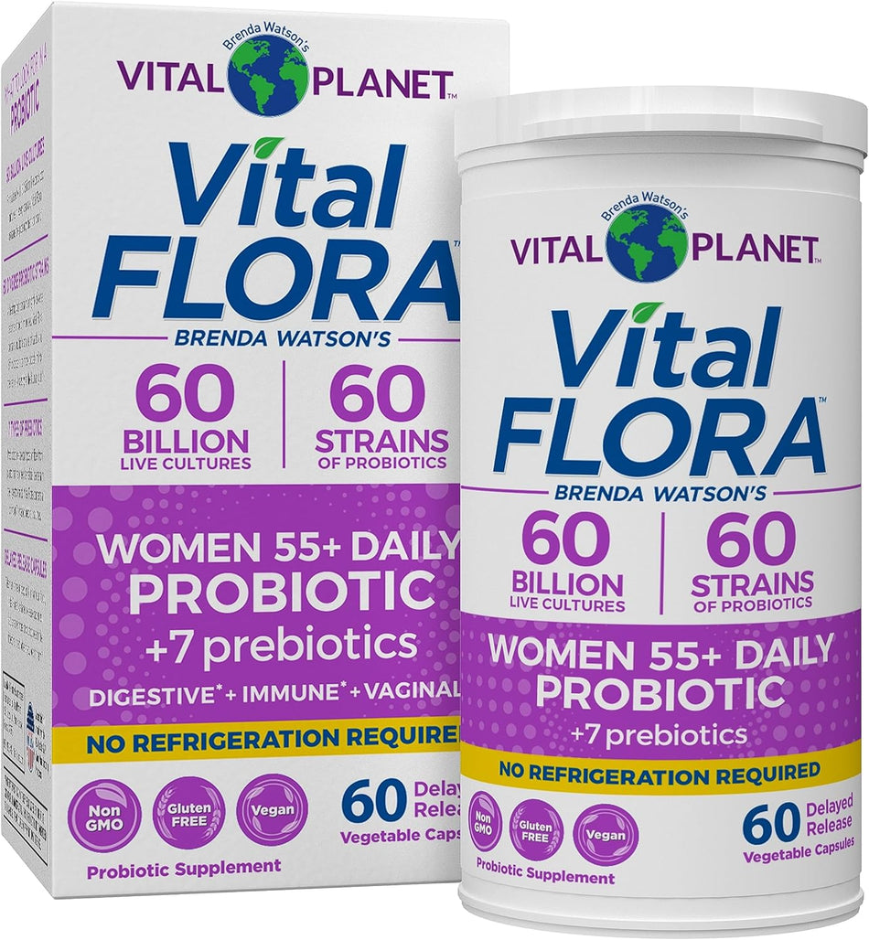 Vital Flora Womens 55 Probiotic 60B 60cp