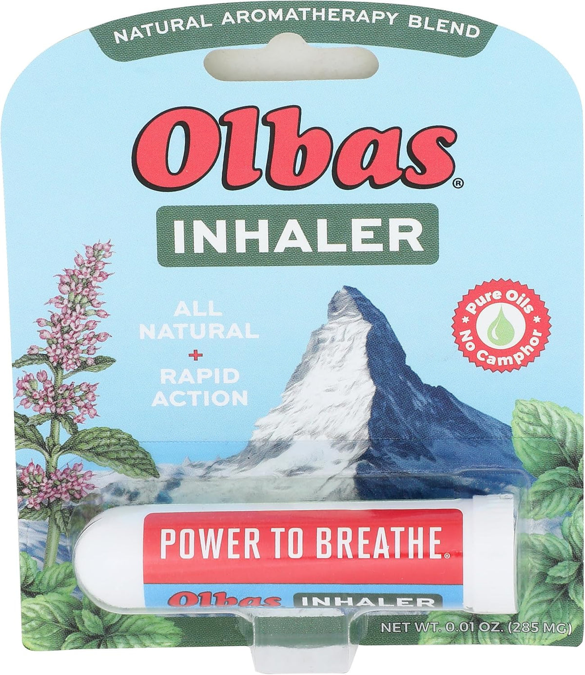 Front Label Olbas Inhaler Pocket Size | Healthway