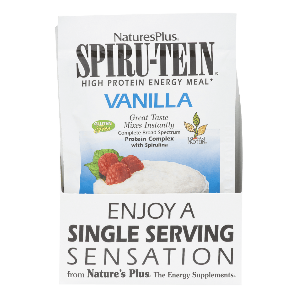 Natures Plus Spiru-tein Vanilla Packet 1oz
