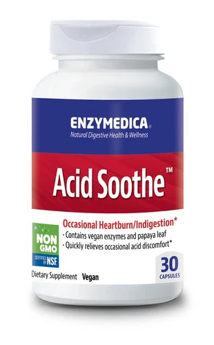 Enzymedica Acid Soothe 30cp-[HealthWay]
