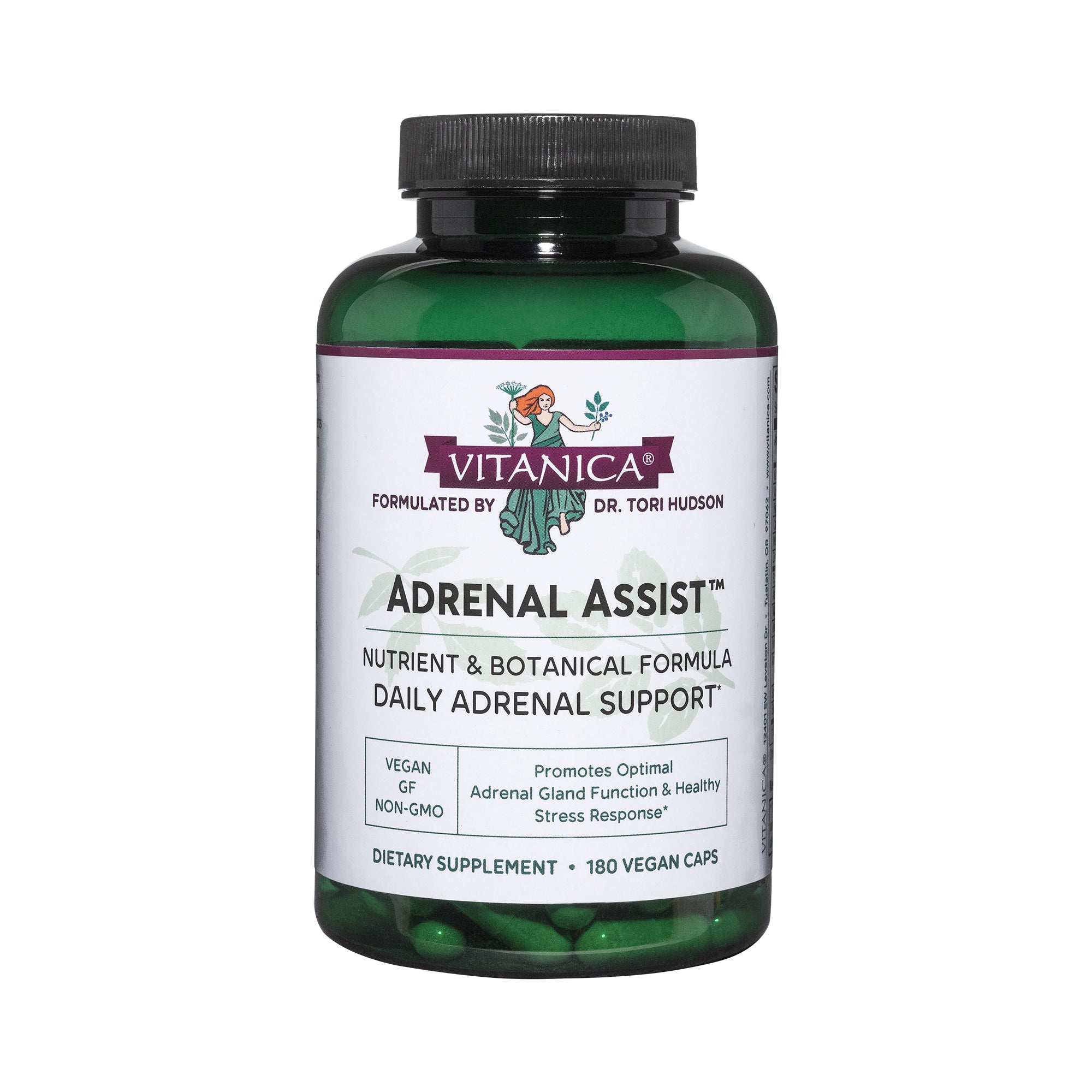 Vitanica Adrenal Assist 180vc-[HealthWay]