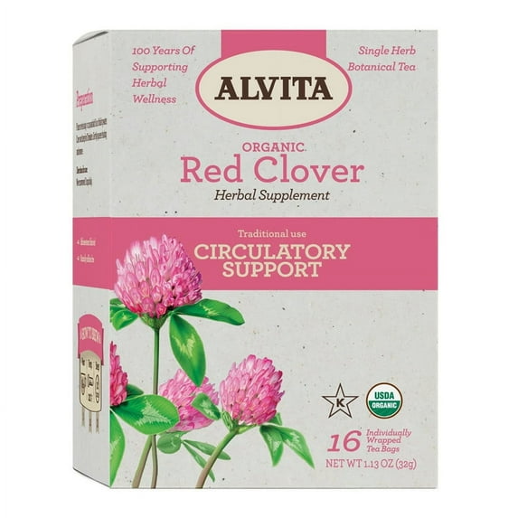 Alvita Red Clover Organic 16bg