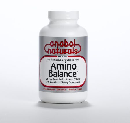 Front Label Anabol Naturals Amino Balance | Healthway