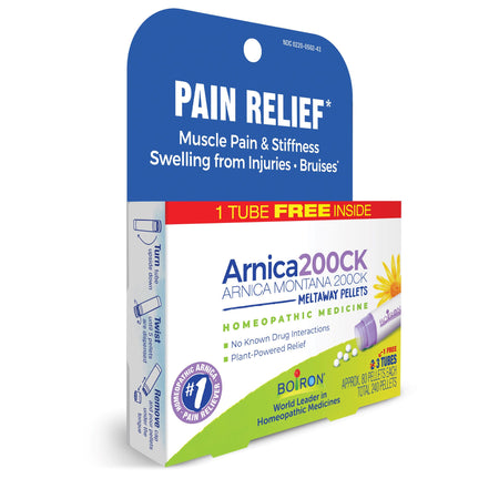 Front Label Boiron Arnica 200ck 3pk | Healthway