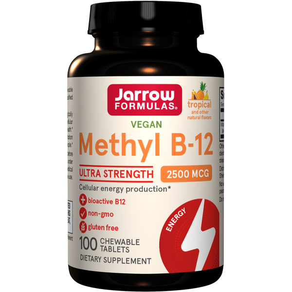 Jarrow Methyl B-12 2500mcg 100lz-[HealthWay]