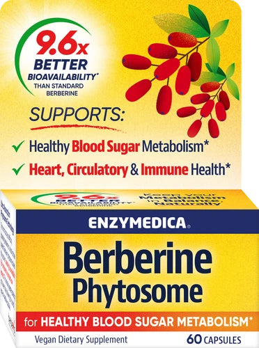 Enzymedica Berberine Phyto 60cp-[HealthWay]