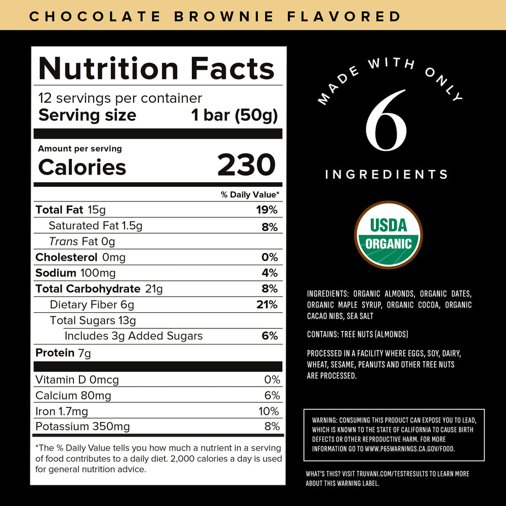 Truvani Mint Chocolate Protein Bar - 1oz | Healthway USA