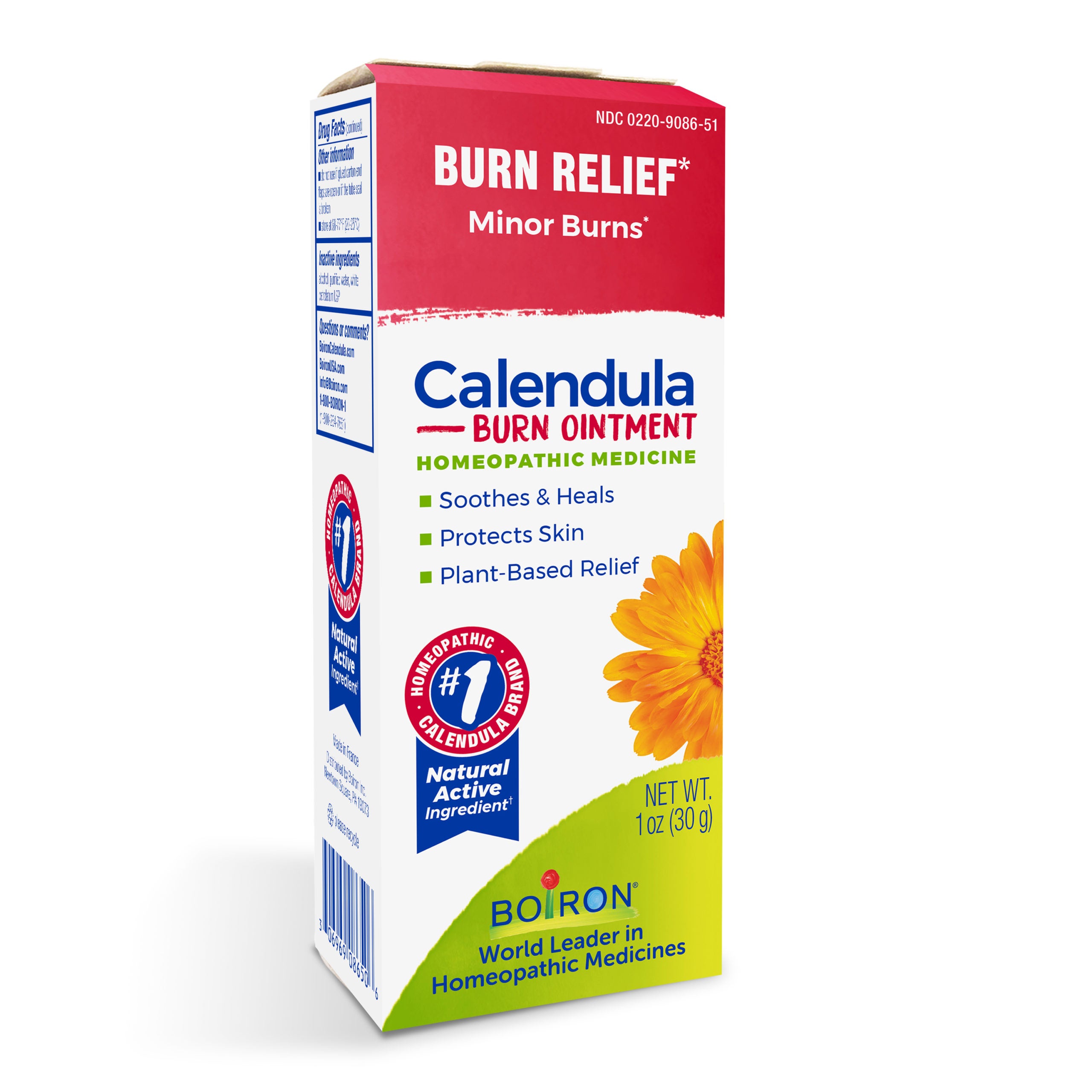 Boiron Calendula Burn Cream 1oz-[HealthWay]