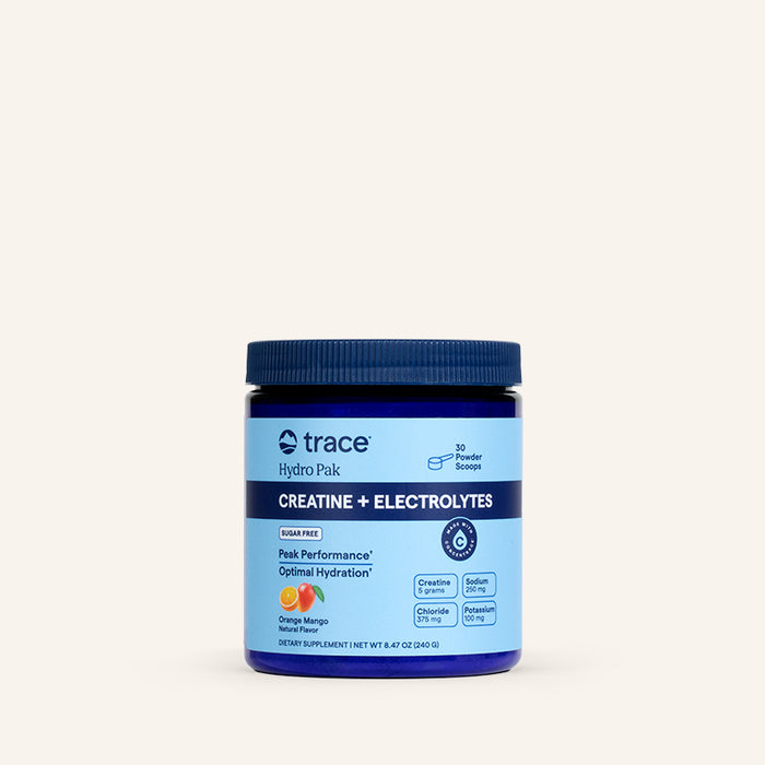 Trace Minerals Creatine+ Electrolytes Orange Mango 8oz
