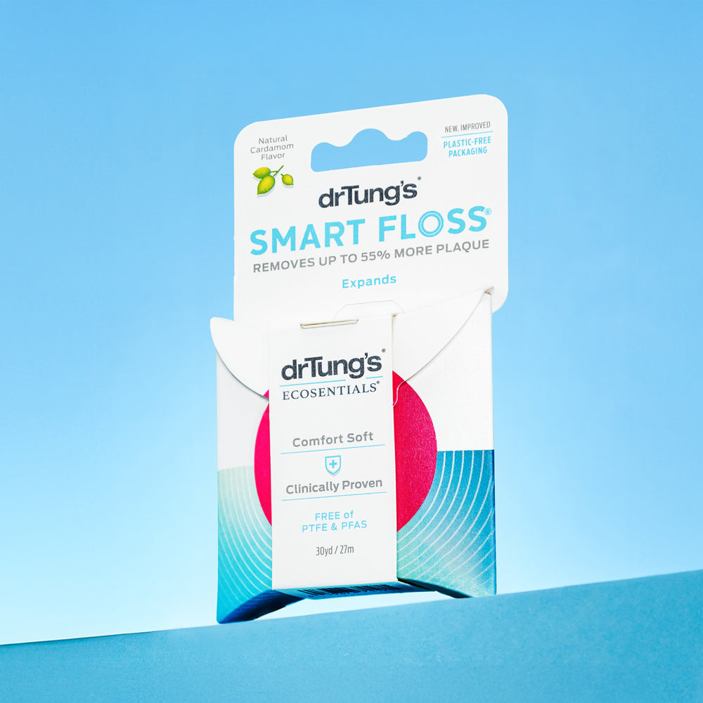Front Label Dr Tungs Smart Floss Cardamon | Healthway