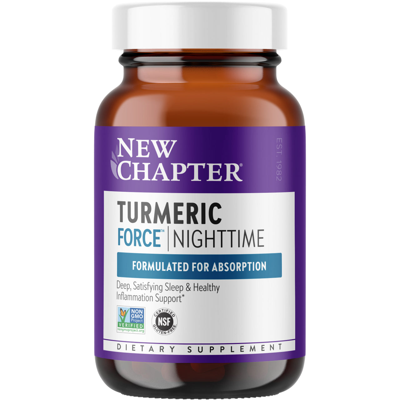 New Chapter Turmeric NightTime 60vc-[HealthWay]