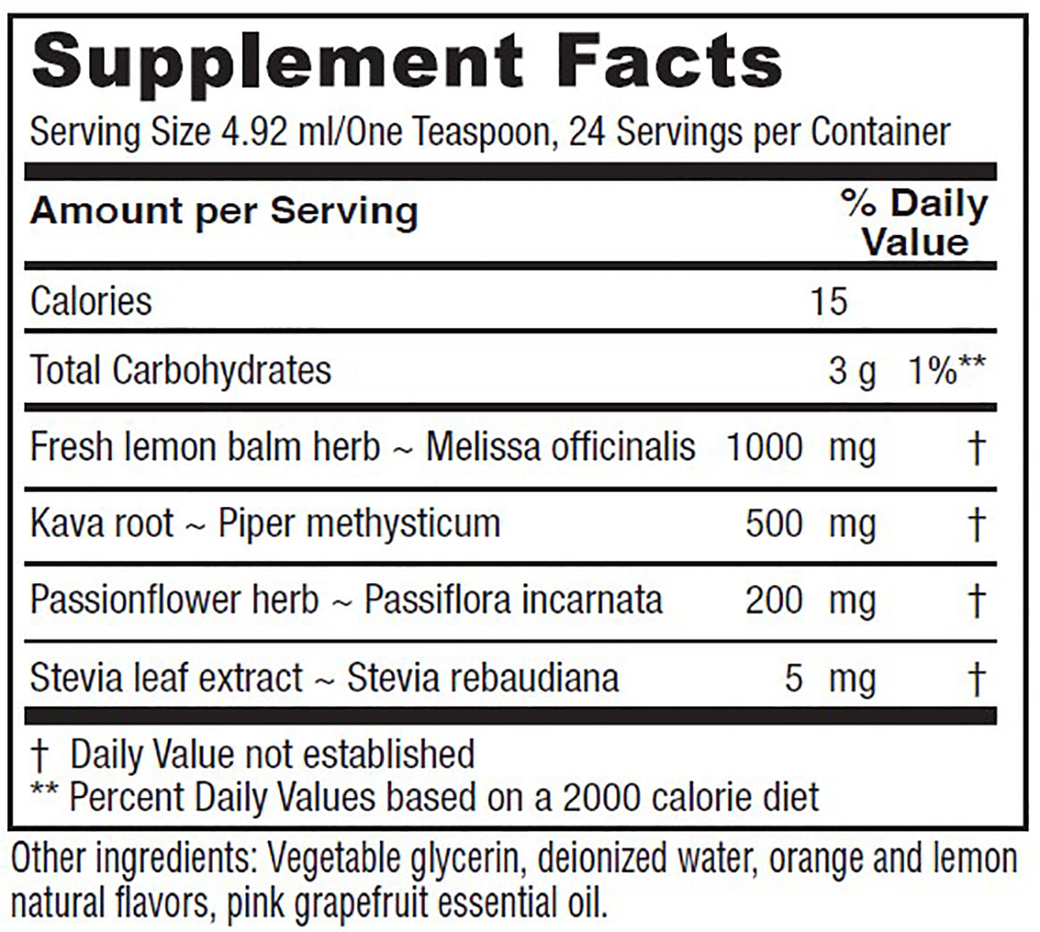 Vitanica Daily Calm Tonic Citrus 4oz-[HealthWay]