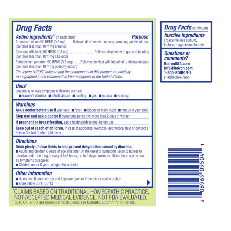 Boiron Diaralia 60tb-[HealthWay]