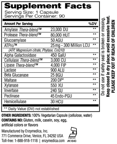 Enzymedica Digest Gold 90cp-[HealthWay]