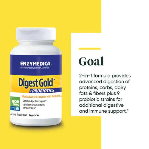 Enzymedica Digest Gold+Probiotics 45cp-[HealthWay]