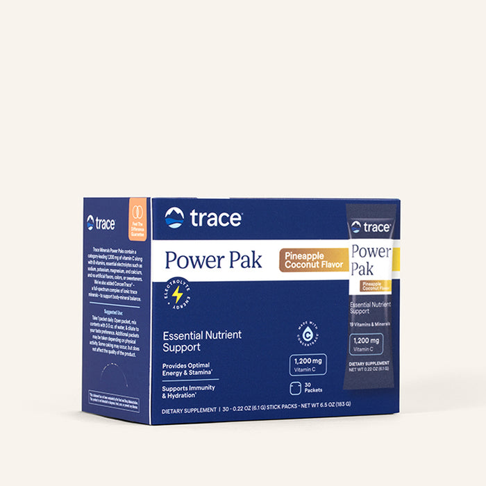 Trace Minerals Power Pak Pineapple Coconut 30pk