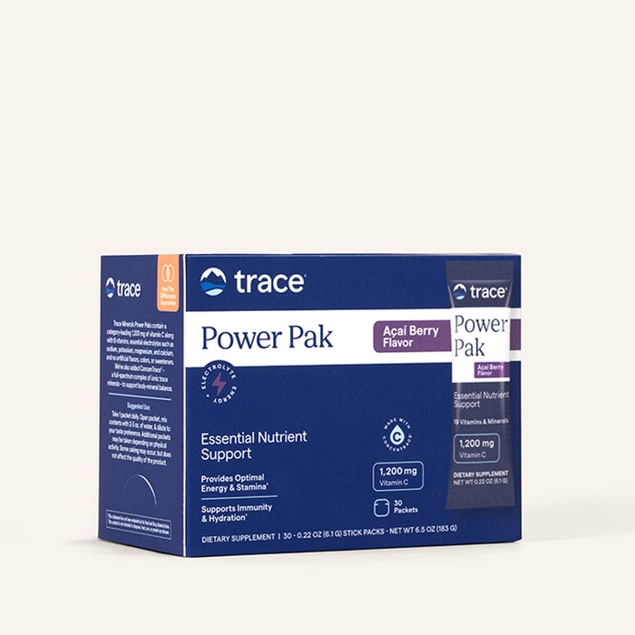 Trace Minerals Power Pak Acai 30pk