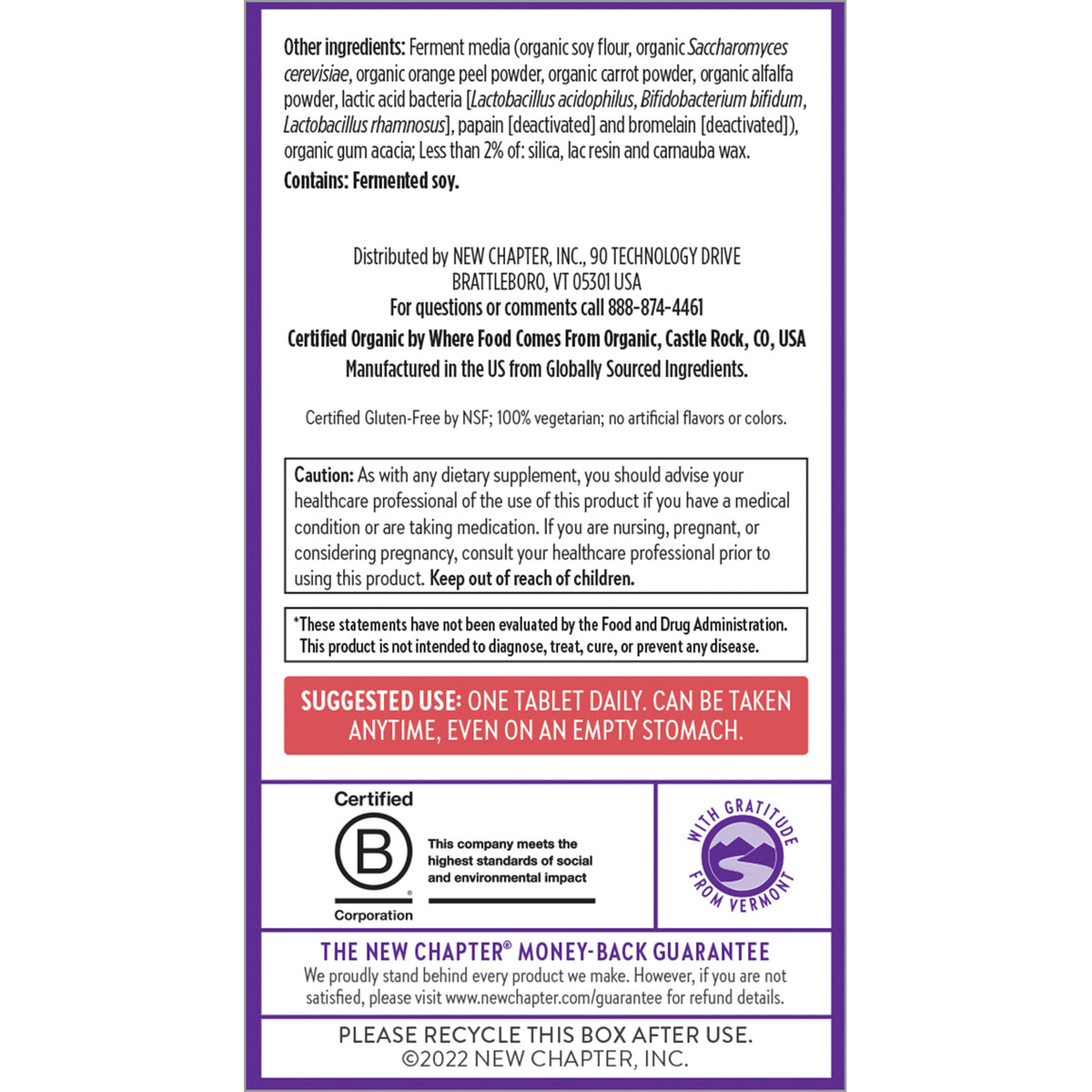 New Chapter EW One 55+ 48tb-[HealthWay]