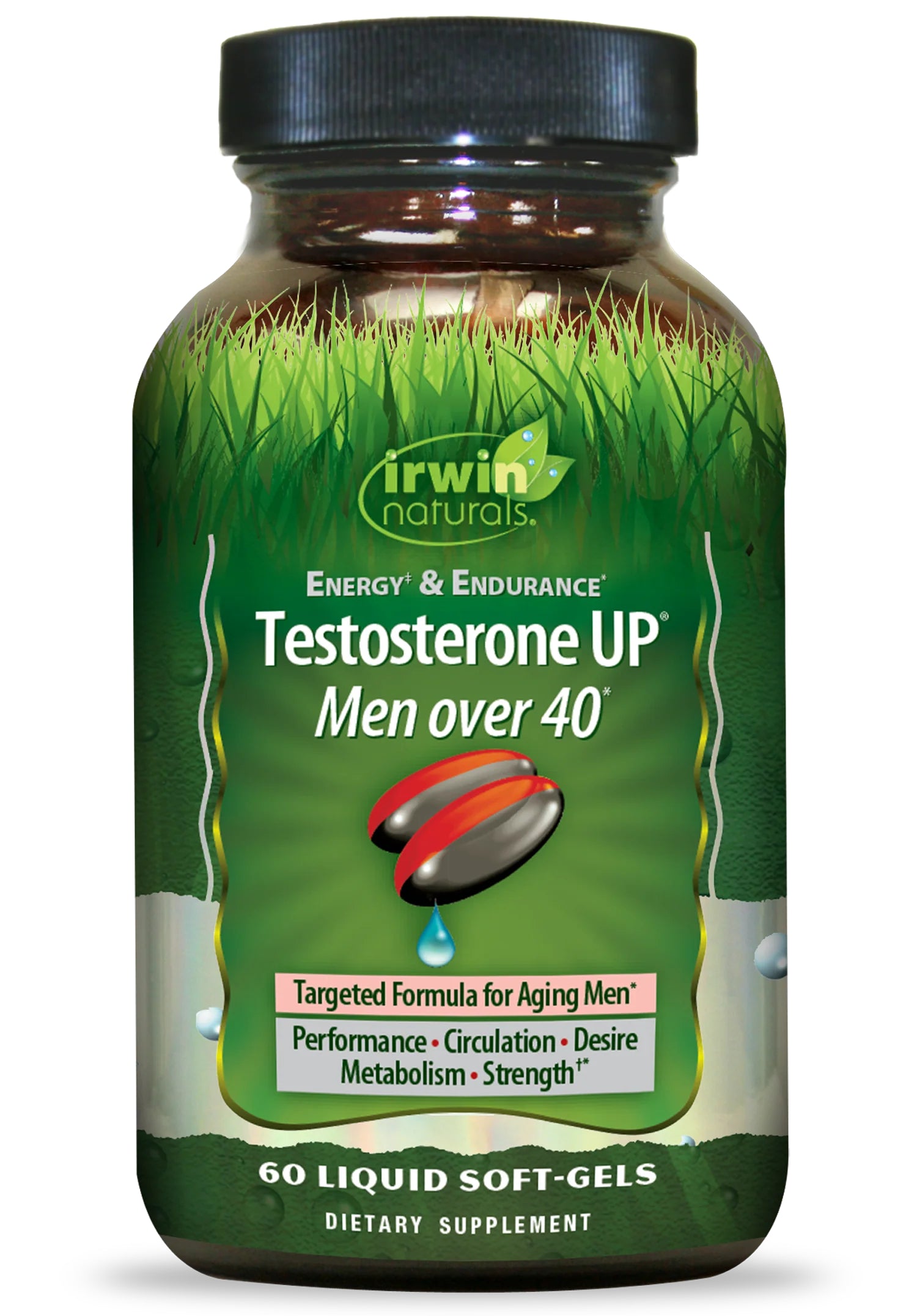 Irwin Testosterone Up 40+ 60sg-[HealthWay]